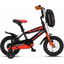Ümit Hotshot 12 Jant Çantalı Çocuk Bisikleti - Antrasit Kırmızı 2-3 Yaş Uyumlu