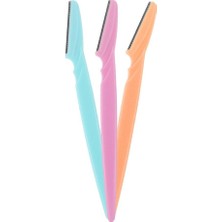 Mujgan 3'lü Kaş-Yüz Ustrası Şekillendirme Kolaylığı Sağlayan Renkli Tasarım