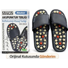 Minion Ayak Masajı Akupunktur Terliği (38-39 Numara)