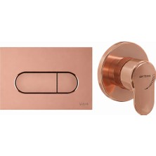 Artema Kumanda Paneli Seti Soft Bakır (740-2240 + A4273029 )