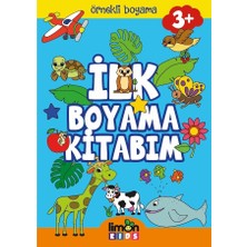 Limonkids Örnekli Boyama Kitabı 3 - 5 Yaş İçin Kolektif Yazar Tarafından Hazırlanan Eğlenceli Boyama