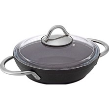 Bonera Granit Pro Plus Çift Kulplu Omlet Tavası 18 cm