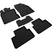 Rich Otomotiv Nissan Qashqai 2014- 2021 3D Havuzlu Paspas – Tpe, Derin & Kaymaz Koruma