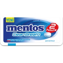 Mentos Clean Breath Nane Ferahlığı 21 GR * 12 Adet