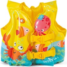 Epilons Mey Ithalat® Intex Balık Desenli Baskılı Yelek 41X30 cm (3-5 Yaş)