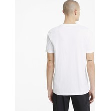 Puma Classics Logo Tee Erkek Tişört Beyaz Renk M Beden Şık Tasarım ve Rahat Kesim