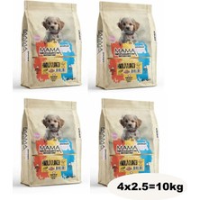 Mamavita Hindi Etli Yavru Kuru Köpek Maması 10KG (4x2.5)