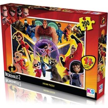 Epilons Mey Ithalat® Ks Games 200 Parça Incredibles Puzzle