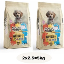 Mamavita Hindi Etli Yavru Kuru Köpek Maması 5kg (2x2.5)