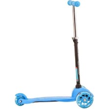 Epilons Mey Ithalat® Twist Işıklı Scooter Mavi 40 kg Kadar
