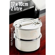 Epilons Mey Ithalat® Sefer Tası Paslanmaz Çelik Yemek Kabı 17 cm 2 Li̇tre