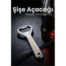 Epilons Mey Ithalat® Ergonomik Metal Şişe Açacağı - Gazoz, Kola, Bira Kapağı Açıcı