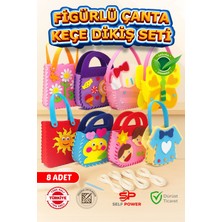 Self Power Keçe Dikiş Seti Yeni Başlayanlar Için Dikiş Öğrenmek Için Mükemmel El Sanatları Malzemeleri