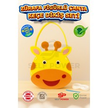 Self Power Eğitici Dikiş Başlangıç Kiti -Eğitici Üretken Set , Keçe Malzeme, Kolay Eğlenceli El Işi & Hediyesi