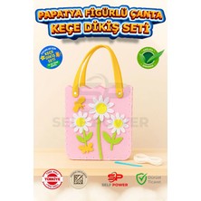 Self Power Eğitici Dikiş Başlangıç Kiti -Eğitici Üretken Set , Keçe Malzeme, Kolay Eğlenceli El Işi & Hediyesi