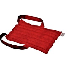 Lapenta Kırmızı Çavdarlı Aromatik Sırt Yastığı 50x30 cm Ergonomik Tasarım ile Rahatlatıcı Etki