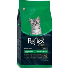 Reflex Plus Kitten Hipoalerjenik Tavuklu Yavru Kedi Maması 15 Kg