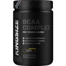 Kingsize Nutrition Kıngsıze Nutrıtıon 1000 gr BCAA Complex Limon 75 Servis İçin Elektrolit ve Vitamin Takviyeli