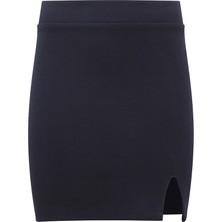 F21 Yırtmaçlı Mini Etek