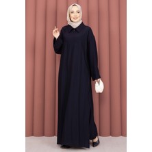 HL Hira Yarım Fermuarlı Tunik Takım Lacivert