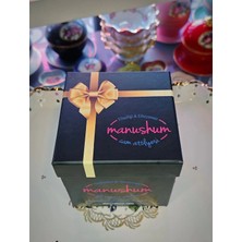 Manushum Hediye Fincan Kutusu-2 Fincan Için