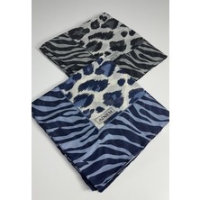 Sinem India Leopar Desen 2\'li  Eşarp -6294-20