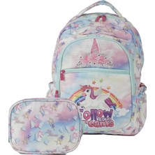Tom Çanta Unicorn Okul Çantası Çnt 5080/01 Okul Çantası ve Beslenme Seti