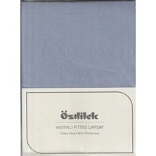 Özdilek Çarşaf Fitted Yastıklı Ranforce 160*200 Okyanus Colourıst