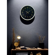 Epilons Mey Ithalat® 36 cm Arapça Rakamlı Duvar Saati