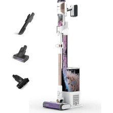 Shark Şarjlı Dikey Süpürge – Turbo Başlıklı, Otomatik Toz Boşaltmalı, Yüksek Emiş Gücü