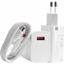 Epilons Mey Ithalat® Beyaz Ultra Plus Hızlı Şarj Seti Şarj Adaptörü ve Kablosu 67W