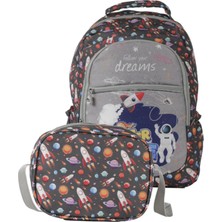 Tom Çanta Outer Space Okul Çantası Çnt 5105/03 Okul Çantası ve Beslenme Seti