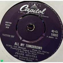 Plakantik Frank Sinatra - High Hopes / All My Tomorrows 7" Vinyl 1959 Capitol Records Uk