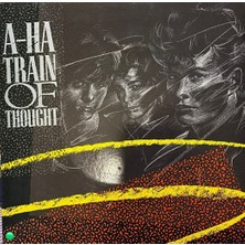Plakantik A-Ha - Train Of Thought / And You Tell Me (1986 Orijinal 45'lik Plak + Kapaklı)