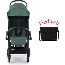 Bumprider Connect³ Bebek Arabası Black-Olive & Yan Bakım Çantası Hediyeli