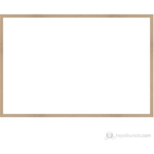 Panda Doğal Ahşap Çerçeve Yazı Tahtası 60x90 cm Renk Seçenekleri ile