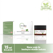 Ervalinn Dudak Balsamı (Lip Nemlendirici Besleyici Onarıcı 15 ml (Naneli)