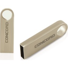 Concord 4GB USB 2.0 Metal Flash Bellek Sağlam Askı Yuvası İle Pratik Kullanım