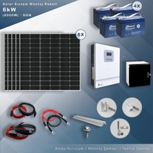 Matech 6 Kw Solar Paket Sistem (6000W/GÜN)