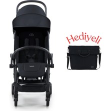 Bumprider Connect³ Bebek Arabası Black & Black & Yan Bakım Çantası Hediyeli