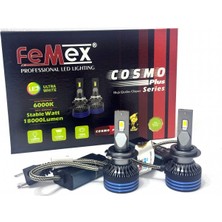 Femex Volkswagen Jetta 6 2010-2014 Uzun Far LED Cosmo Plus H7