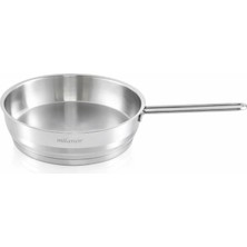 Milanor Aster 24 cm Paslanmaz Çelik Tava