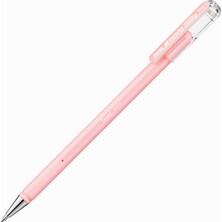 Pentel Hybrid Milky 0.8mm Jel Kalem - Pastel Pembe