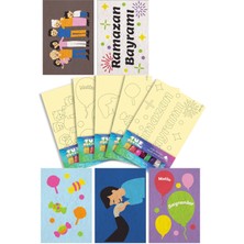 Artikel Ramazan Bayramı 5 Li Seti , Eğitici Aktivite , Kum Boyama Oyunu TB-040