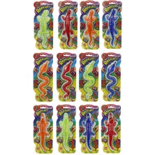 Epilons Mey Ithalat® Jaru Streç Sticky Esnek Sürüngenler Yılan Kertenkele Timsah 1 Adet