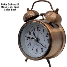 Epilons Mey Ithalat® Bronz Metal Masa Saati