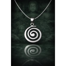 Zen Enerjisiyle Yaşam Döngüsü Uzak Doğu Mistik Spiral Kolye