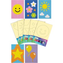 Artikel Anaokulu, Karne Hediyesi Tuz Boyama Seti, 5 Li Seti , Eğitici Aktivite , Kum Boyama Oyunu TB-041