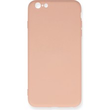 Epilons Mey Ithalat® Iphone 6 Kılıf Nano Içi Kadife Silikon - Pudra