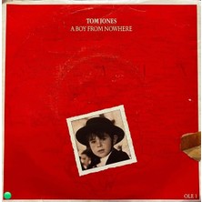 Plakantik Tom Jones - A Boy From Nowhere / Excerpts From Matador 7" Vinyl 1987 Epic Ole 1